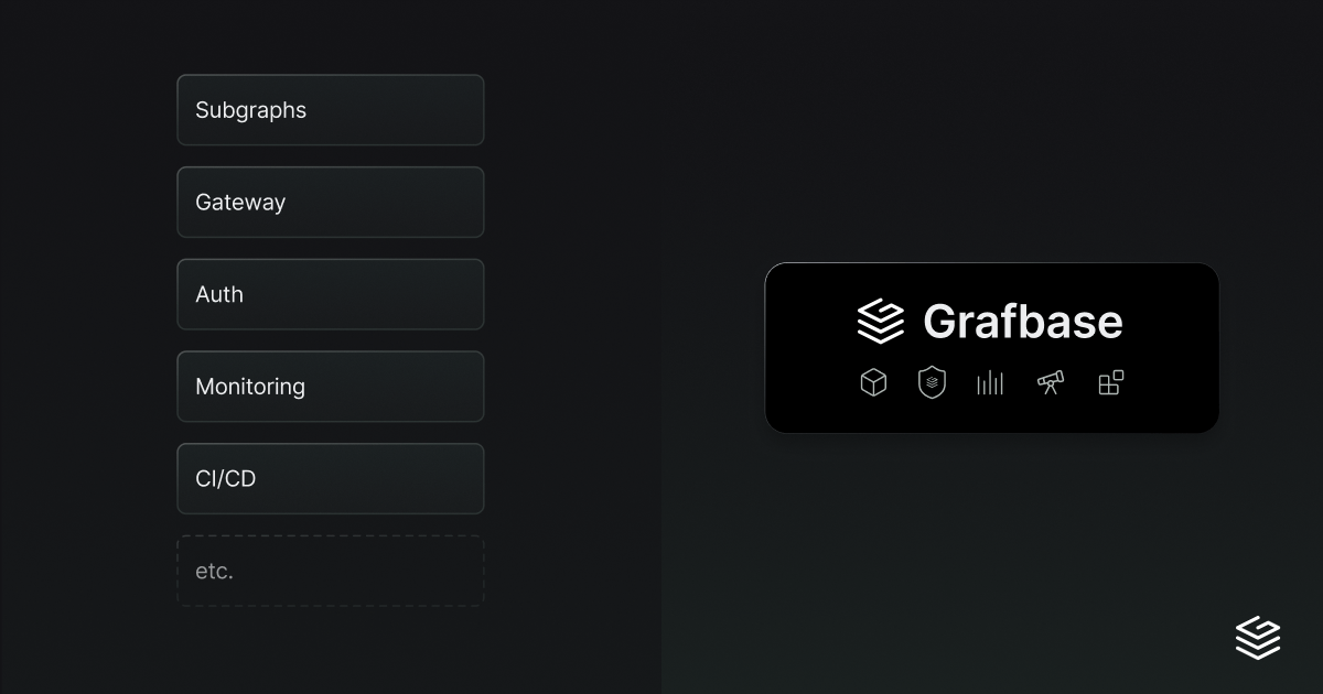 A complete GraphQL Federation stack: What you need (and what you don't)